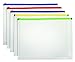 Staples Poly Zip Envelopes, Assorted Color Zip, Legal Size