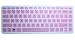 CaseBuy Silicone Keyboard Protector Skin Cover for HP Stream 13-c 14-z Notebook series, such as 13-c002dx, 13-c010nr, 13-c030nr, 14-z010nr US Version(Semi-Pink)