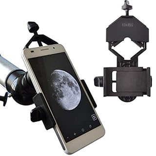 Gosky Universal Cell Phone Adapter Mount – Compatible Binocular Monocular Spotting Scope Telescope Microscope