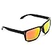 WearMe Pro - Premium Polarized Mirror Lens Classic Square Style Sunglasses