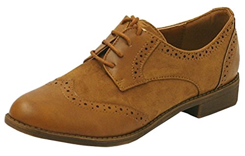 Shoes LADIES NUDE PATENT LACE-UP 