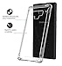MoKo Case Compatible with Samsung Galaxy Note 9, Crystal Clear Shockproof Case Reinforced Corners TPU Bumper + Anti-scratch Rugged Transparent Panel Cover Fit Galaxy Note 9 (2018) 6.4