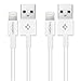 Spigen C10LS Apple Certified Lightning to USB Cable Two Pack 3.3 Feet (1 Meter) for Apple iPhone X / 8/8 Plus / 7/7 Plus / 6S / 6S Plus & More