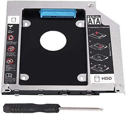 Esynic Hard Drive Caddy Tray 2 5 2nd Hdd Sdd Kit 9 5mm Sata Hdd Ssd Adapter Optical Bay Drive Slot For Macbook Pro Unibody 13 15 17 Superdrive Dvd Drive Replacement Only Amazon Sg Electronics