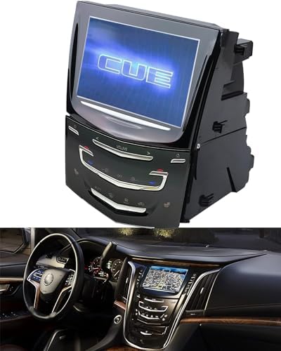 Photo 1 of CUE System Touch Screen Display for Cadillac ATS CTS SRX XTS ELR 2013-2020 fit OEM 20867045 22912608 Nav Radio with 1 Heated Seat Option (OnlyHeating Function)