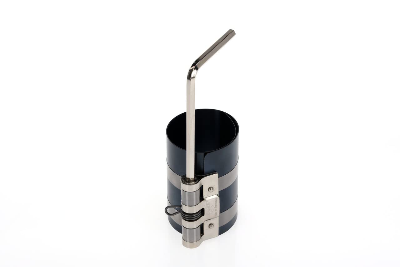 GEDORE Piston ring compressor, Infinitely adjustable from 57-125 mm, Incl. clamping key, 80 mm long, 125 1