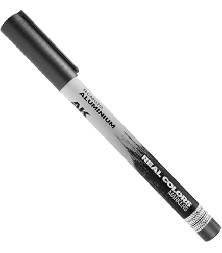 Amazon.com: AK REAL COLORS MARKER RCM033 FLAT BLACK : Office Products
