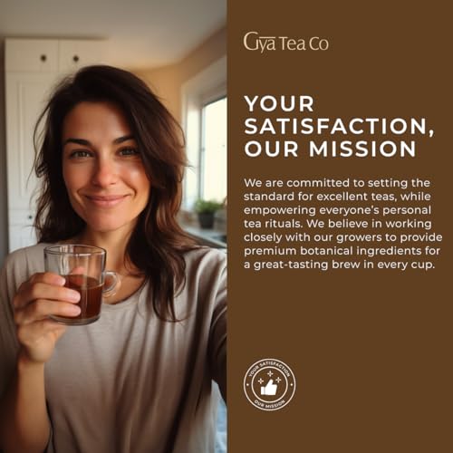 GYA TEA CO COLLAGEN GLOW BLACK TEA POD (16 CT) – HIGH CAFFEINE TEA RICH IN CINNAMON & VITAMINS FOR REFRESH & ENERGY