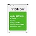 LG V10 Battery YISHDA 3000mAh Replacement BL-45B1F Battery for LG V10 H901 T-Mobile, H900 AT&T, VS990 Verizon, H960A, LS992 Sprint | LG V10 Spare Battery [18 Month Warranty]