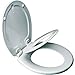 MAYFAIR 883SLOWA 000 Toilet Seat with Built-in Potty Training Seat will Reduce Clutter, Slow Close and Never Loosen, ROUND, Durable Enameled Wood/Long Lasting Plastic, White