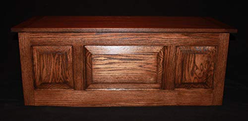 Twin Size Oak Hope Chest Gift lined in cedar