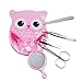 Spove Owl Design Personal Care Manicure Set for Party Favor 5 in 1 (Pack of 3 sets)