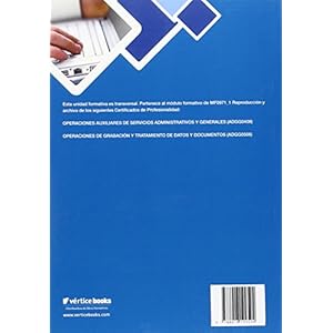 Gestión auxiliar de archivo en soporte convencional o informático (UF0513)