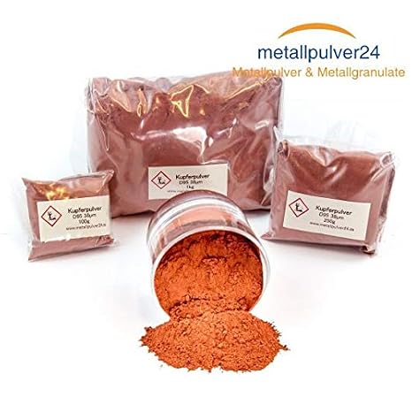 Poudre De Cuivre Pure 99,9% - 1kg - 38µm - Qualité Supérieure Allemande - Pour Antifouling & Techniques