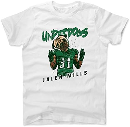 Philadelphia Underdogs Kids Shirt 8 Youth White - Jalen Mills Underdogs G