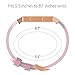 Austrake For Fitbit Blaze Bands with New Metal Frame, Replacement Leather Slim Straps with Stainless Steel Buckle for Fitbit Blaze Strap for Women Men,Pink