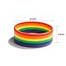 RyanLemon Rainbow Bracelet Friendship Band Silicone Wristbands
