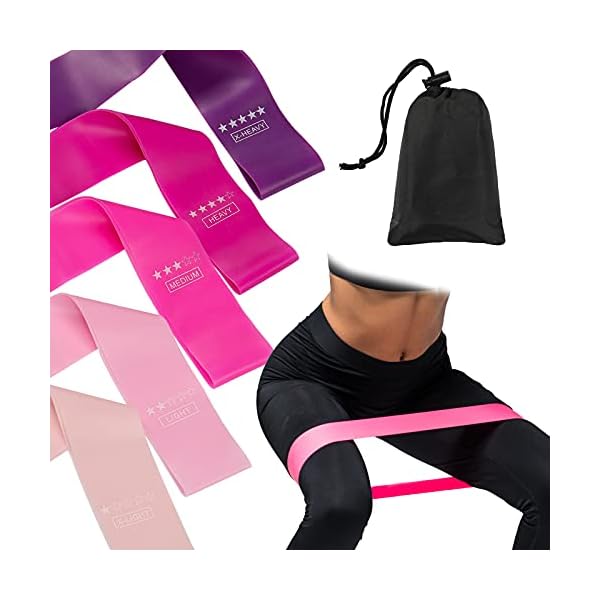 Resistance-Bands-Resistance-Loop-Exercise-Bands-Resistance-Bands-for-Legs-and-Butt-Physical-Therapy-Bands-for-Fitness-5-Levels-Resistance-Best-for-Workout-Home-Gym-Yoga-Training Resistance Bands - Resistance Loop Exercise Bands, Resistance Bands for Legs and Butt, Physical Therapy Bands for…