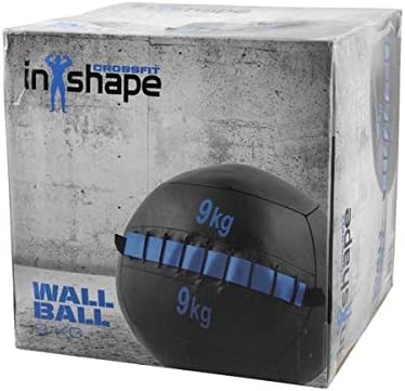 inshape Medicine Exercise Fitness No Bounce Gym Wall Ball 9 Kg Weight