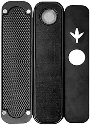 The Adventure Smoking Kit, Portable for Outdoor (Black, Silver)