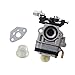 HURI Carburetor with Primer Blub Gasket for Goped Kragen Zooma 33cc 36cc Gas Scooter Pocket Bike