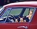 Mozamy Creative Reindeer Christmas Wall Decals - Rudolph Window and Car Decorations