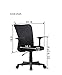 Bonum Home Office Black Mesh Swivel Task Chair