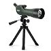 Emarth 20-60x60AE Waterproof Angled Spotting Scope with Tripod, 45-Degree Angled Eyepiece, Optics Zoom 39-19m/1000m for Target Shooting Bird Watching Hunting Wildlife Scenery (20-60x60)