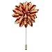 WeiShang Men's Lapel Pin Flower Handmade Boutonniere for Suit (Pack of 12) (Style 2)