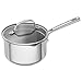 Emeril Lagasse 12 Piece Stainless Steel Cookware Set With Copper Core, Induction Compatible, Dishwasher Safe, Silver