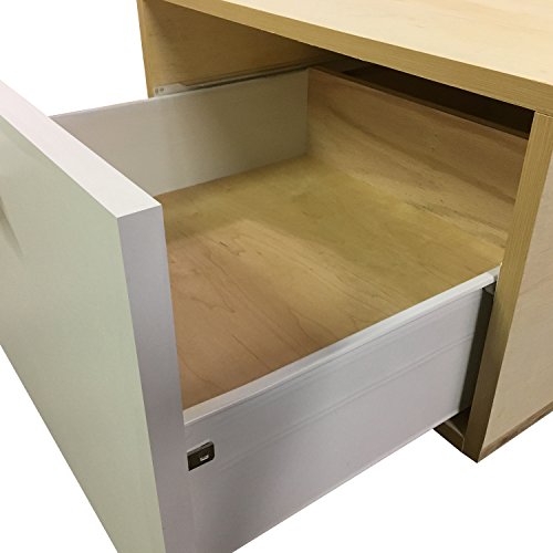Laundry Pedestal with Drawer Box and Melamine Cover Front with 10 Colors Available - Choose Your Size and Color- for LG, Kenmore, Frigidaire Laundry or Dryer