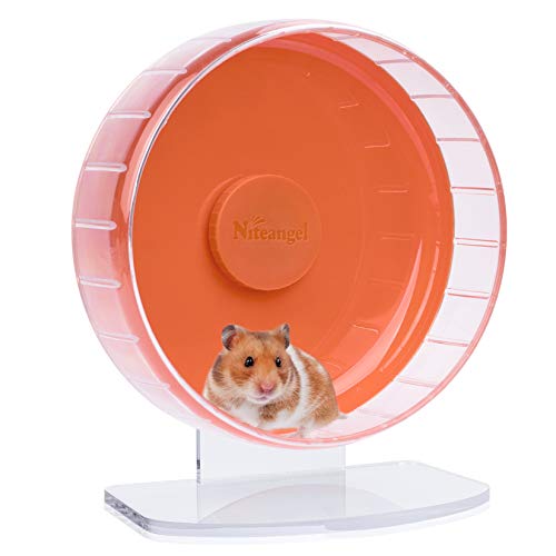 Niteangel Super-Silent Hamster Exercise Wheels: Quiet Spinner
