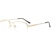 Eyekepper Mens Womens Reading Glasses Bendable Titanium Memory Readers
