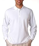 Adidas ClimaLite Piqu� Long-Sleeve Polo