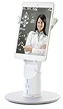 KUBI Classic Telepresence Robot, Web controlled Video Conferencing Robotic Desktop Tablet Stand with Far End Camera Controls for iPad, Galaxy, Android & Windows Tablets, Conformable Mount fits most Tablets from 7 - 10.5