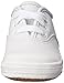 Keds Kids Core Champion LACE Toe Cap Sneaker, White Leather, 6.5 Wide US Unisex Toddler