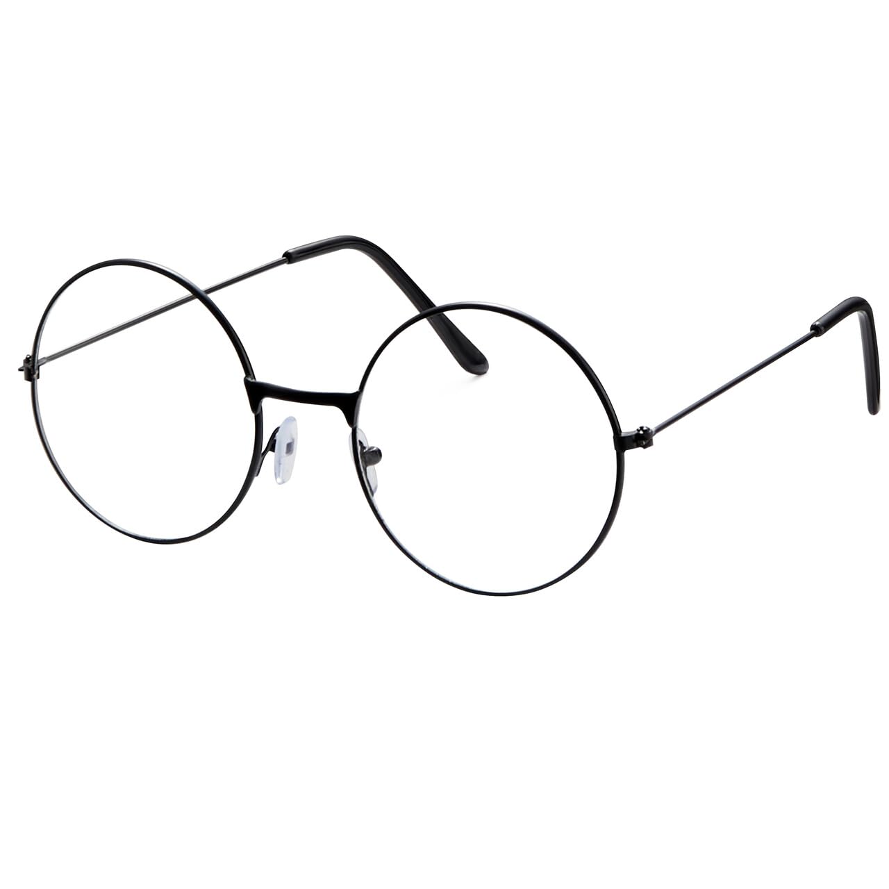 Photo 1 of Spooktacular Creations Halloween Wizard Glasses, Old Men Round Wire Costume Glasses Accessory for Men Women Halloween Dress Up, Halloween Costume Prop