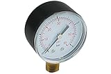 Pressure Gauge 0-60 PSI for Pentair and Hayward pool filter back mount