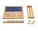 Vidatoy Classic Hundred Board Montessori Teaching Aids 1-100 Consecutive Numbers Wooden Toys Hundred Count Games for Children Learning Arithmetic - Upgraded Version