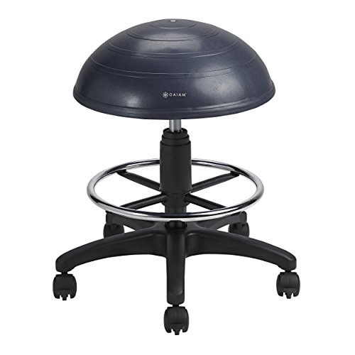 Gaiam Balance Ball Chair Stool, HalfDome Stability Ball Adjustable
