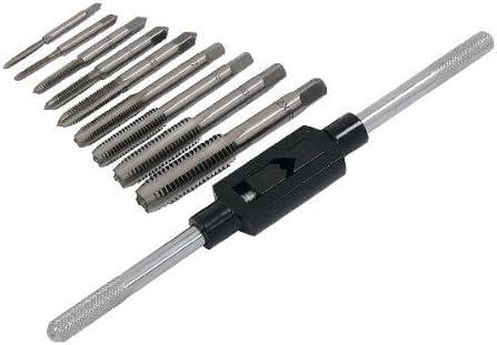 Neilsen CT1467 10pc Tap Set including Tap Wrench M2.5 M3 M4 M5 M6 M7 M8 M10 M12, Black, 1 Pack/S - Image 3