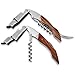 BESTBEING Wine Opener & Waiters Corkscrew-With a Comfortable Rosewood handle – Wine And Beer Bottle Opener For Bartenders, Waiters, –With A Wine Key Foil Cutter