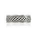 Chuvora 925 Sterling Silver Woven Celtic Knot Band Ring - Nickel Free Size 8