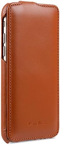 Melkco Premium Leather Vertical/Horizontal Flip Handmade Ultra Slim Case for Apple iPhone 7/8 (4.7'') - Jacka Type (Brown)
