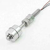 Magentoo(TM) 50mm Liquid Water Level Sensor Stainless Steel Vertical Float Switch