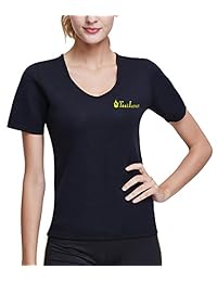 Tooklanet - Traje de entrenamiento para mujer con forma de cuerpo y cintura