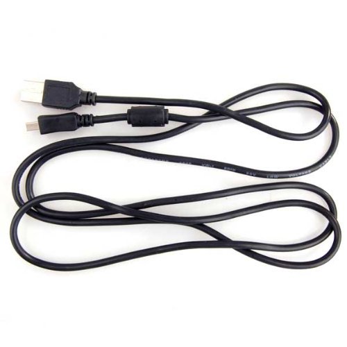 USB Cable for Fuji FinePix, Black, 6 feet - Image 4
