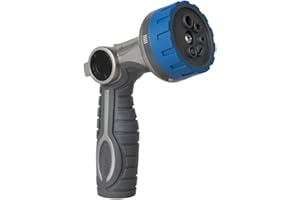 Orbit Heavy Duty 6-Pattern Metal Thumb Control Nozzle
