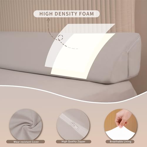 Aurako Queen Size Bed Wedge Pillow Headboard Pillow Mattress Wedge Bed