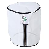 Smile Bud 5-Gallon 10''-Height 220 Micron Zipper Bag for Herbal Extract Bubble Washing Machine